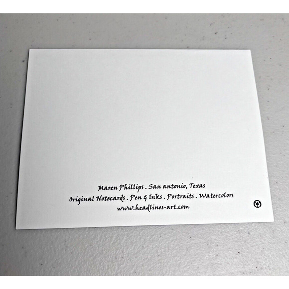 Hand painted Greeting Cards Shore Birds Cards Ink & Watercolor Signed 9 Blank - Picture 12 of 16